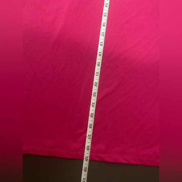 Adidas Men's Pink Polo Shirt Size Medium.in excellent condition - Picture 8 of 10